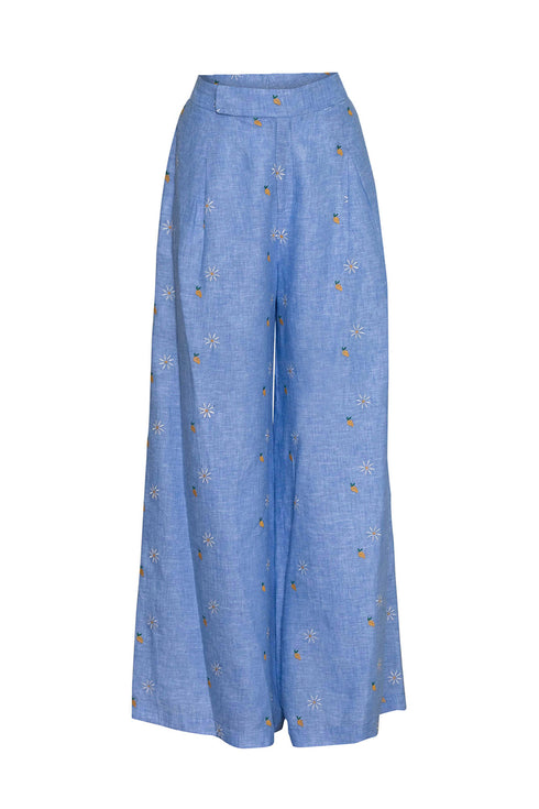 Mango Pant Mango Camomile Blue
